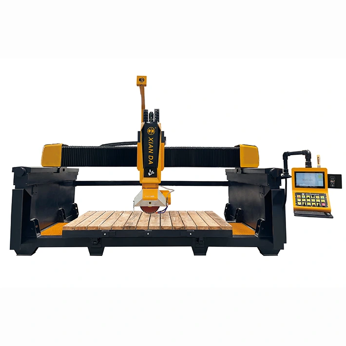 Steensnijmachines van het brugtype