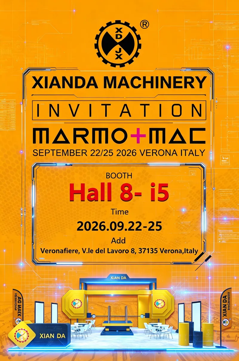 XIANDA-MACHINES op Marmomac 2026